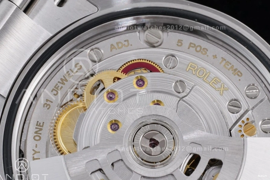 Best KRF Dial 1:1 Oyster 904L Perpetual 36mm VR3230 Steel 126000 Edition Black 0322